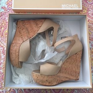 Michael Kors Wedges (never worn)